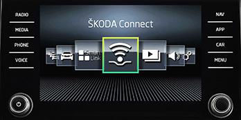 Usługi ŠKODA Connect Infotainment Online są dostępne wyłącznie w ramach bieżącej umowy lub osobnej umowy, która zostanie zawarta pomiędzy Tobą a Twoim dostawcą usług mobilnych, i tylko w obrębie