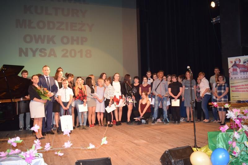 8 maja 2018 r. w Nyskim Domu Kultury, odbył się Wojewódzki Festiwal Twórczości Artystycznej Młodzieży OHP. Prezentowano formy sceniczne oraz prace plastyczne.