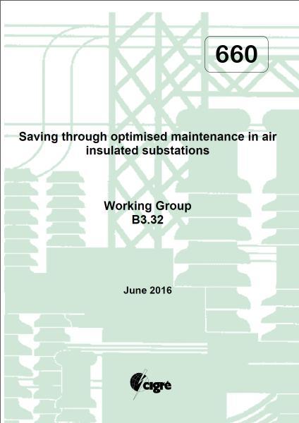 Eksploatacja napowietrznych stacji energetycznych Cigre Technical Brochure 660 przegląd