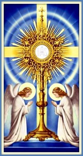 Eucharistic Adoration takes place in our parish every Tuesday beginning after the 8:15 a.m. Mass.