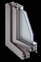 W systemie MB-60 można wykonywać okna i drzwi antywłamaniowe, okna oddymiające dostępne są także różne wersje okien: okno z tzw.