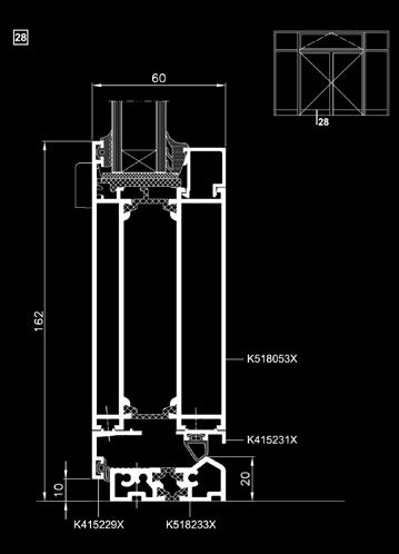 / MB-60 Witryna