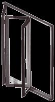 S Y S T E M DRZWI HARMONIJKOWE SYSTEMY OKIENNO-DRZWIOWE Prezentujemy nowoczesne rozwiązanie, służące do wykonywania wymagających izolacji termicznej aluminiowych drzwi harmonijkowych.