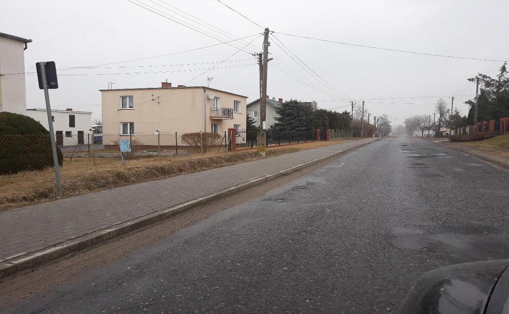 Zdjęcie nr 17 Chodnik w miejscowości Łysinin Budowa chodnika w ciągu drogi powiatowej