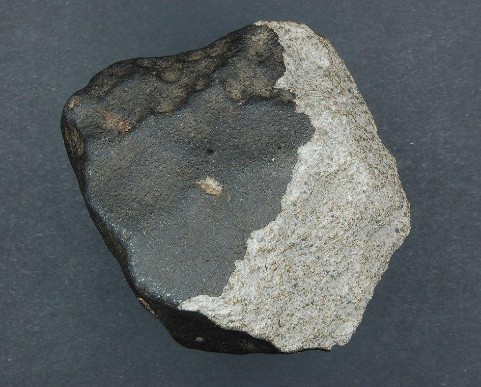 Masa główna meteorytu Gnadenfrei (Piława Górna) ze zbiorów Muzeum Mineralogicznego Instytutu Nauk Geologicznych UWr. Fot. Antoni Stryjewski. dziwili się, jak mogą spadać z nieba kamienie.