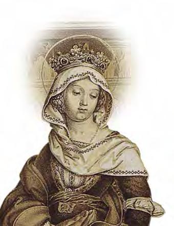 Św. Elżbieta Węgierska (1207 1231) Opiekunka ubogich E lżbieta urodziła się w 1207 r. w Bratysławie, w rodzinie królewskiej. Jej ojcem był Andrzej II, król Węgier.
