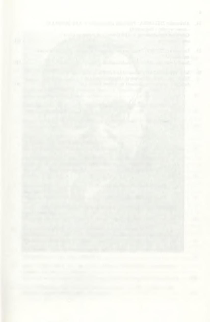 SPIS TREŚCI - CONTENTS 1. Tadeusz GLINKA: Słowo wstępne... 7 2. Tadeusz GLINKA: Prof. zw. Zygmunt G ogolew ski...9 3.