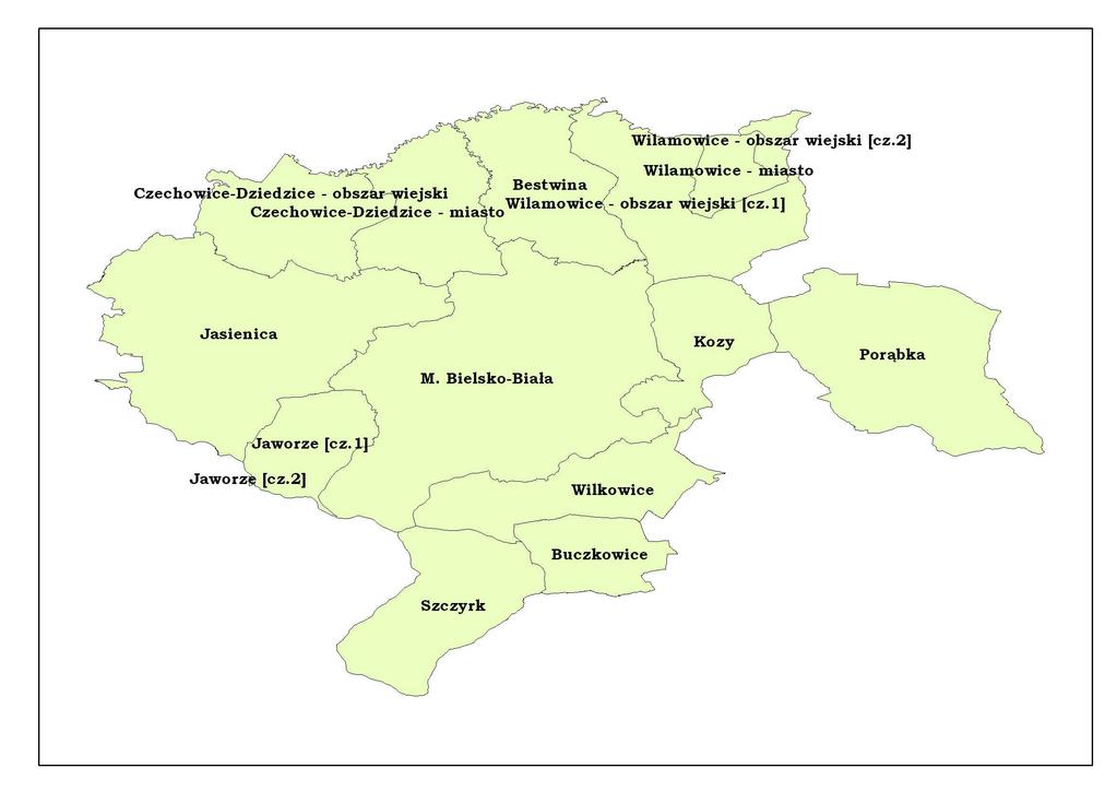 Państwowy Powiatowy Inspektor Sanitarny w Bielsku-Białej MIASTO BIELSKO-BIAŁA Liczba ludności zaopatrywanej w wodę - ok. 173000 Zaopatrzenie w wodę ilość rozprowadzanej wody ok. 31200 m 3 /d - Aqua S.