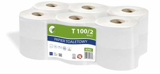 PAPIER TOALETOWY Toilet paper Zalecany podajnik Recommended dispenser 1144 ZASTOSOWANIE W BRANŻACH: USEFUL FOR: Przemysł Industry ATEST: CERTIFIED: SUROWIEC produkt: 6262 ilość warstw plies