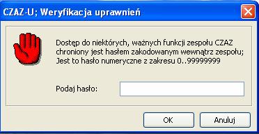 Funkcja umożliwia użytkownikowi dokonanie następujących operacji: ustawić w panelu Czas rzeczywisty czas i datę, a następnie przesłać je