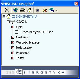 1. Informacje ogólne System Monitoringu i Sterowania SMiS jest aplikacją przeznaczoną do obsługi zespołów i zabezpieczeń cyfrowych za pomocą komputera PC (pracujących indywidualnie lub w dowolnym