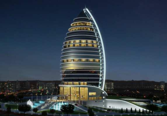 Przykładowe nowe zamówienia pozyskane w październiku 2012 5-gwiazdkowy hotel budowany przez koncern Bouygues Batiment International w