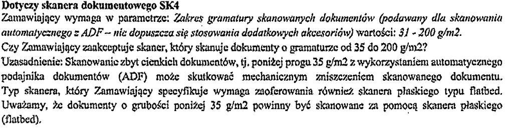 dostarczenia protokołu dostawy,,towaru przez kolejne 36 miesięcy.