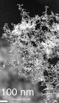 Fragment nanorurki węglowej Nanopianka - odkryta w 004 roku nowa krystaliczna odmiana węgla. W przeciwieństwie do pozostałych odmian alotropowych nanopianki są przyciągane przez magnes.