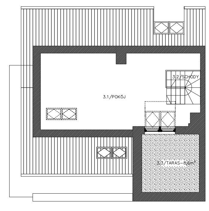 Apartament Poddasze użytkowe Apartament Poddasze Lp.