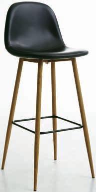 Krzesło: Skóra ekologiczna i metal. Stół 1 SZT. 699,- 500,- Krzesło 1 SZT. 229,- 135,- 37% 250.- HALLUND LUB HURUP Stół: Okleina.