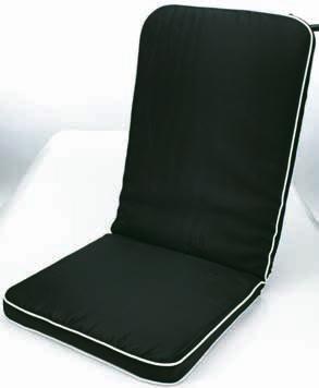 Lekkie krzesło 5-pozycyjne z aluminium i wytrzymałego tekstylenu. Krzesło można składać w celu przechowywania. Stół, 1 SZT.