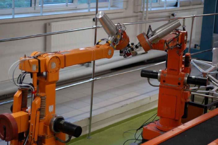 30 ROZDZIAŁ 4. WYKORZYSTANE OPROGRAMOWANIE I SPRZĘT Rysunek 4.4: Roboty IRp6 [Win08] Rysunek 4.