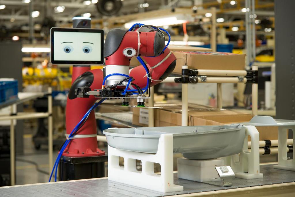 ROBOTY WSPÓŁPRACUJĄCE SĄ WOLNE? Spotyka się opinię, że roboty współpracujące są wolniejsze od robotów przemysłowych.