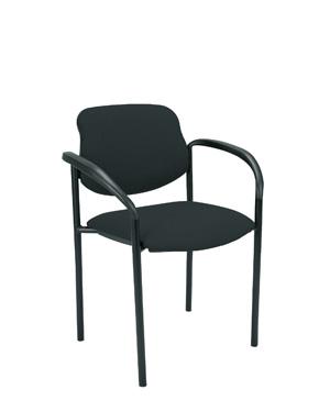 przyjazne krzesła do każdego wnętrza Strona główna / Kategorie produktów / Krzesła konferencyjne / STYL STYL ARM black OPIS Siedzisko i oparcie miękkie, tapicerowane siedzisko i oparcie Rama stalowa