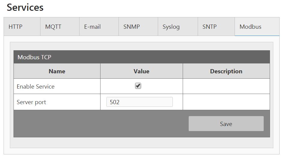 7.5.7 Komunikacja przez Modbus. Dane z modułu HERO można czytać i zapisywać przez protokół MODBUS TCP.