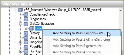 Krok 8 W "strefie Windows Image", zlokalizuj i rozwiń składnik Microsoft-Windows-Setup \