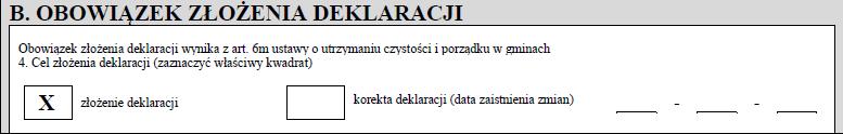 INSTRUKCJA WYPEŁNIANIA DEKLARACJI DLA NIERUCHOMOŚCI ZAMIESZKAŁEJ DO-2 1) Deklarację wypełnia właściciel nieruchomości (w tym również zarządca).