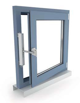 1 Sposoby i kierunki otwierania pionowych okien oddymiających Okno rozwierane, otwierane do wewnątrz Okno uchylne, otwierane do wewnątrz Okno odchylne, otwierane do