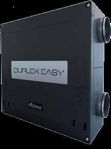 DUPLEX EASY PRZEWAGI KONKURENCYJNE Nowy agregat wentylacyjny DUPLEX Easy to najwyższej jakości produkt, który spełnia większość współczesnych wymogów.