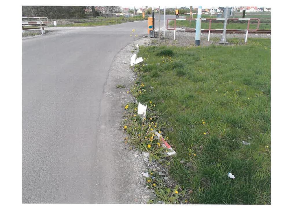 Zniszczone wygrodzenie,