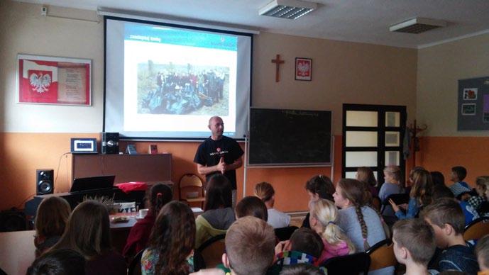 Uczniowie Szkoły Podstawowej nr 16 w Rybniku wzięli udział w warsztacie poświęconemu m.in.