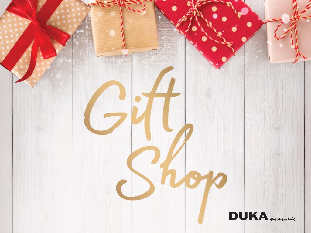 Gift Shop strefa idealnych prezentów DUKA Warszawa, 4 grudnia 2017 Gorączka zakupów świątecznych tuż, tuż zaczyna się poszukiwanie idealnych prezentów, które sprawią największą radość naszym bliskim.