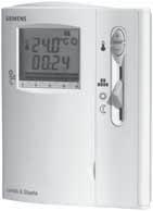 grzejniki kanałowe Akcesoria opis numer katalogowy termostat pokojowy z programem tygodniowym: Napięcie robocze DC 3V (2 x 1,5 V AAA, żywotność baterii > 1 rok) Wyjście sterujące 230 V / 50 Hz Maks.