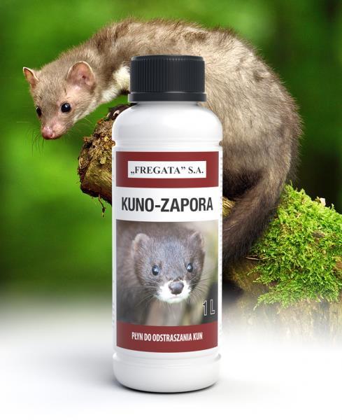 KUNO-ZAPORA Substancja czynna: Geraniol, 5 g/l Zawiera też: Olej