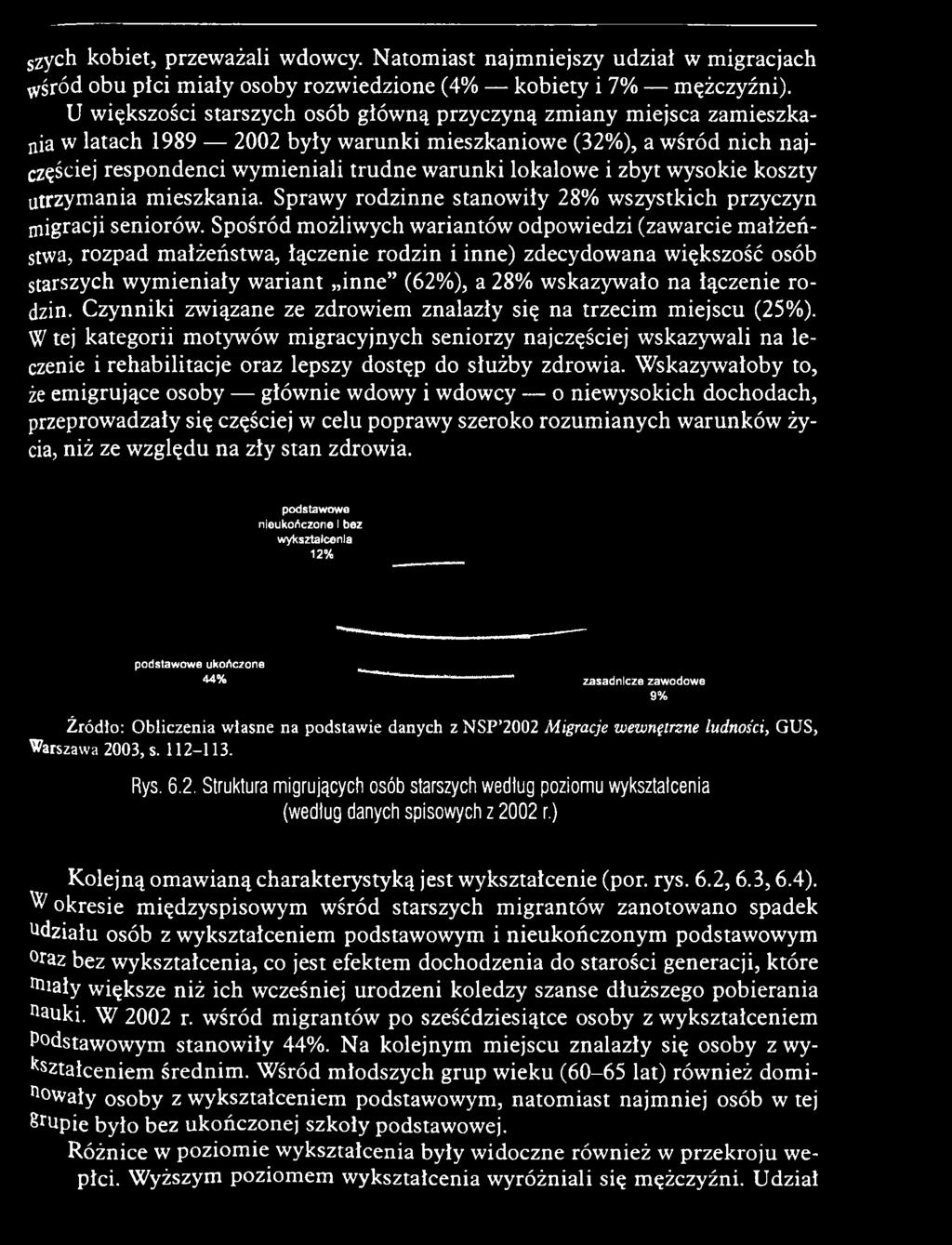 skazyw ało na łączenie ro dzin. C zynniki zw iązane ze zdrow iem znalazły się na trzecim m iejscu (25%).