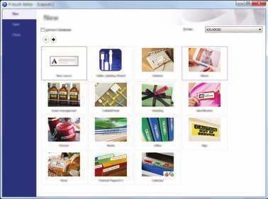 Windows Kliknij pozycję [P-touch Editor.] na ekranie [Start]/[Aplikacje] lub dwukrotnie kliknij ikonę [P-touch Editor.] na pulpicie.