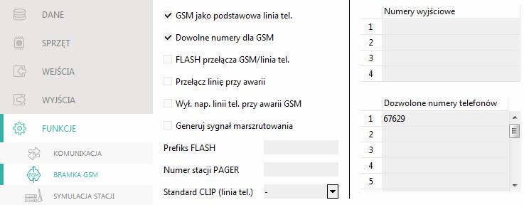 34 GSM-X SATEL 7.8.2 Połączenie bezpośrednie z GX Soft Adres serwera adres komputera z programem GX SOFT. Musi to być adres publiczny. Możesz wpisać adres IP lub nazwę domeny.