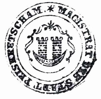 4 (et) ADTVOCAT(is) PISCOVI(censis). Odciski tej pieczęci znajdujemy przy dokumentach z 4 X 1707 r. i 1 VII 1769 roku.
