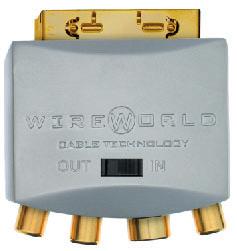 WTYKI DO INTERKONEKTÓW ADAPTERY SCART Gold Tube RCA dla LUI / SOI / CRV / UVV 6,5 mm Silver Tube RCA dla OAI / EQI / STV