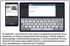 urządzenia, na przykład drukarka, skaner, głośniki, mikrofon oraz inne, które poznasz w