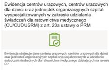 dostosowanie rejestrów do zgłaszanych wymagań użytkowników poprawę jakości