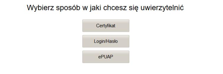 Każdy z użytkowników systemu P2SA ma możliwość logowania za pomocą loginu i hasła.
