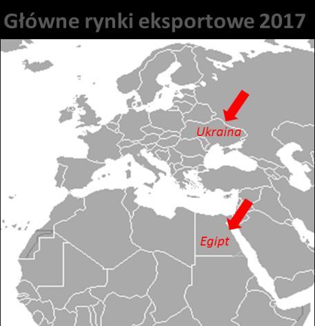 zł 4 500 4 000 3 500 3 000 2 500 2 000 1 500 1 000 500 0 Struktura sprzedaży eksportowej 5 546 produkty Makarony Polskie SA W 2017 roku Grupa Makarony Polskie działała głównie na rynkach europejskich