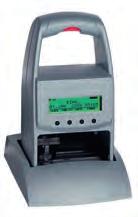 Stemple elektryczne Reiner Speed-i-Marker 940 Wielofunkcyjne urządzenie do stemplowania. Możliwe drukowanie daty, czasu, tekstu, grafiki i kodu kreskowego. Stempel generuje i drukuje kody kreskowe.
