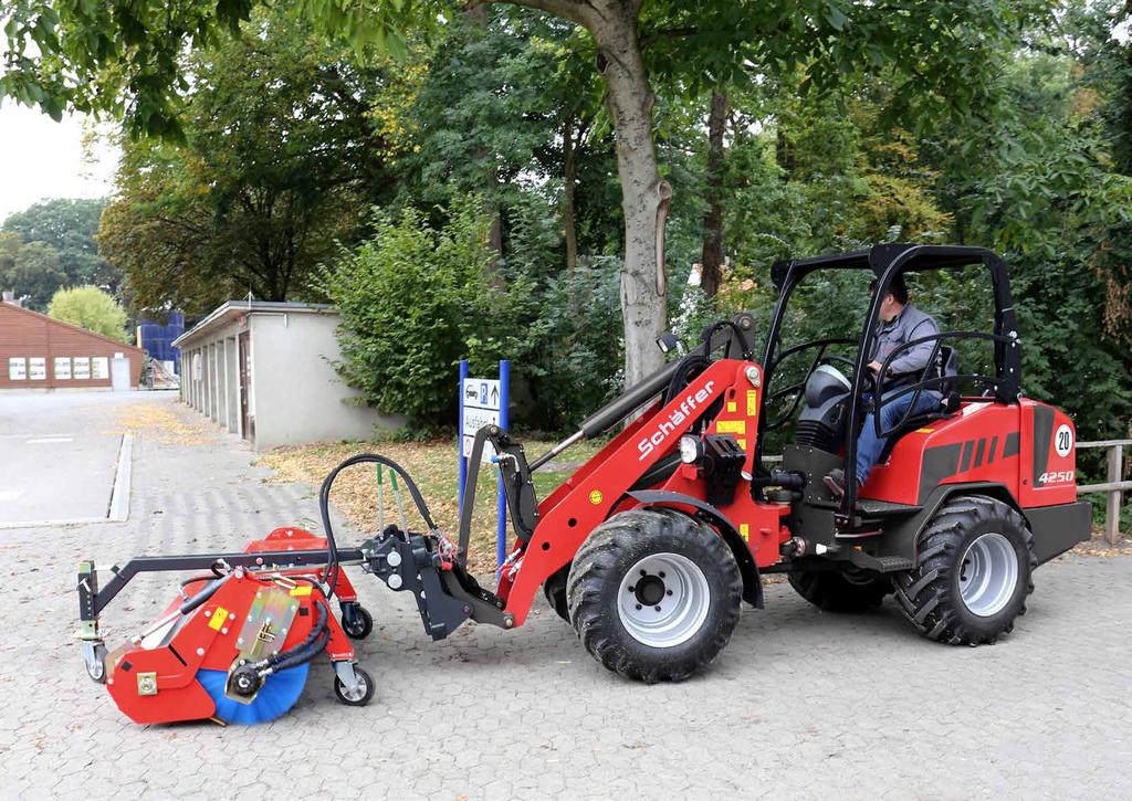 SCHÄFFER 3545 3550 4250 3550 SLT Osie Schäffer to większe bezpieczeństwo i stabilność Oryginalne osie Schäffer są optymalnie