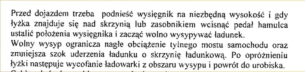 TECHNOLOGIA ROBÓT MASZYNAMI DO ROBÓT ZIEMNYCH Do