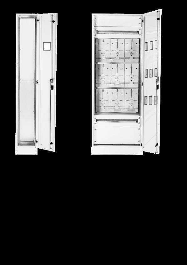 1 Rozdzielnice modułowe - wnękowe Rozdzielnice systemowe ALFA modułowa 3x24 570 mm modułów w jednym rzędzie 24 (Liczba rzędów 3), łatwego demontażu wkładu modułowego, 11,00 A-RW51 modułowa 4x24