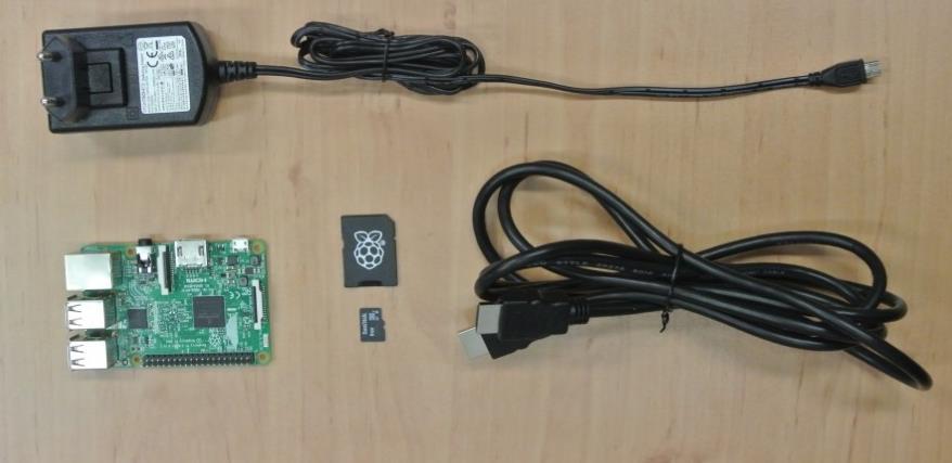 Podłącz kabel HDMI od monitora (lub telewizora) do portu HDMI minikomputera Raspberry Pi i włącz monitor.