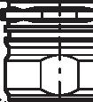 DFS60-S4PC65536 DFS60 ENKODERY INKREMENTLNE Rysunek wymiarowy (Wymiary w mm) Mocowanie czołowe, promieniowe przyłącze wtyku M12 i M23 40.1 (1.58) 10 (0.39) (0.39) f7 )1 (3x 19±0.3 Ø 7.75 13 (0.31) (0.