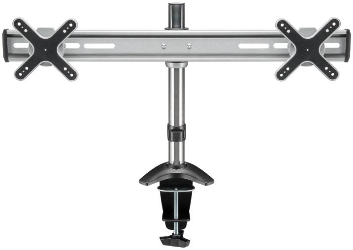 33-58 cm (13-23 ) rozstaw otworów VESA do 100 mm x 100 mm pasuje do przepustów biurkowych BeamerFlex uniwersalny uchwyt sufitowy do